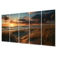 thumbnail image 1 of Designart "Golden Sands Beach Photo XXII" Nautical & Beach Wall Art Prints Set, 1 of 5