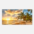 thumbnail image 1 of Designart 'Gorgeous Beach of Island Barbados ' Modern Seascape Canvas Artwork, 1 of 3