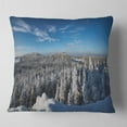 thumbnail image 1 of Designart Gory Stolowe from Szczeliniec Mountains - Landscape Wall Throw Pillow - 18x18, 1 of 4