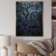 thumbnail image 1 of Designart "Gothic Tree at Night in Grey I" Landscapes Framed Wall Art - Country Grey Tree Living Room Framed Canvas Art, 1 of 6