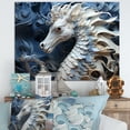 thumbnail image 1 of Designart "Graceful Aquatic Dance" Animals Seahorse Wall Decor, 1 of 1