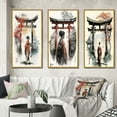 Designart "Graceful Portrait of an Asian Woman I" Japon Landscape