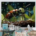 thumbnail image 1 of Designart "Green Ant Guardian Of The Forest I" Animals Ant Wall Decor, 1 of 7