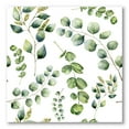 thumbnail image 1 of Designart ' Green Eucalyptus Plant Branches III ' Traditional Canvas Wall Art Print, 1 of 3