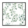 thumbnail image 1 of Designart 'Green Eucalyptus Plant Branches IV' Traditional Framed Canvas Wall Art Print, 1 of 5