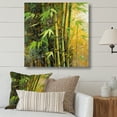 thumbnail image 1 of Designart "Green Floral Bamboo Dreamscape I" Floral Wall Art For Bathroom, 1 of 1