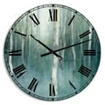 thumbnail image 1 of Designart 'Green Forest Dream' Farmhouse wall clock, 1 of 3