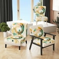 thumbnail image 1 of Designart "Green Spiral Pattern" Upholstered Modern & Contemporary Accent Chair and Abstract Arm Chair - Multiple Color & Pattern, 1 of 7