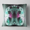 thumbnail image 1 of Designart Grey Capsule in Plasma - Abstract Throw Pillow - 16x16, 1 of 4