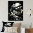 thumbnail image 1 of Designart "Grey Modern Bridge In Flow II" Cityscapes Metal Wall Art Prints, 1 of 5