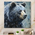 thumbnail image 1 of Designart "Grizzly in Majesty III" Animals Metal Wall Art Prints, 1 of 5