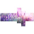 thumbnail image 1 of Designart 'Growing and Blooming Lavender ' Floral Canvas Art Print, 1 of 2