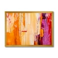thumbnail image 1 of Designart 'Grunge Brown Abstract' Modern Framed Art Print, 1 of 4