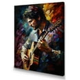thumbnail image 1 of Designart Guitar Player I Canvas Wall Art, 1 of 5