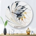thumbnail image 1 of Designart 'Gun Sign With Man Shooting Gun' Modern Wall Clock, 1 of 4
