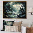 thumbnail image 1 of Designart "Gusts Of Chaos Storm" Landscapes Floater Framed Wall Decor, 1 of 7