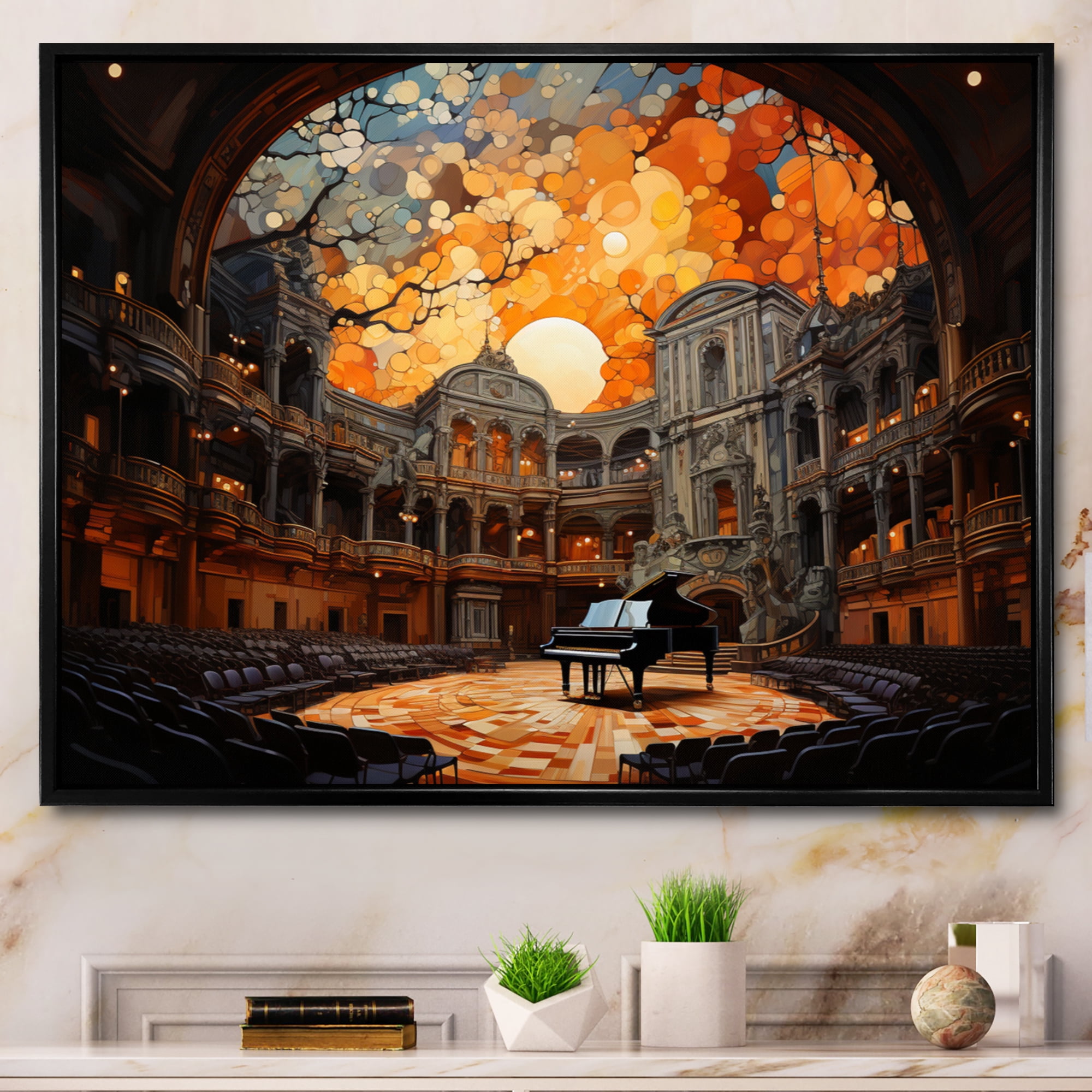 Hall Print Design Designart