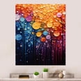 thumbnail image 1 of Designart "Hardedge Art Sublime Tree consistency IV" Hard Edge Painting Metal Art Living Room, 1 of 1
