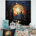 thumbnail image 1 of Designart "Harlem at Night Vibrant Renaissance Vibes III" Harlem Renaissance Wall Decor, 1 of 5
