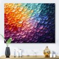 thumbnail image 1 of Designart "Harmonic Fusion Hardedge Art painting I" Modern Wall Art Living Room, 1 of 5