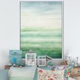 thumbnail image 1 of Designart "Harmonic Horizon Landscape In Minimalism III" Minimalism Floater Framed Wall Art Prints, 1 of 5
