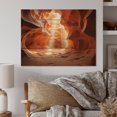 thumbnail image 1 of Designart "Harmonious Canyons II" Landscapes Print on Natural Pine Wood, 1 of 5