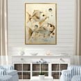thumbnail image 1 of Designart "Harmonious Fish Gathering" Animal Fish Floater Framed Wall Art Prints, 1 of 1