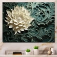 thumbnail image 1 of Designart "Harmonious Helix In Green" Abstract Spirals Wall Art Prints, 1 of 7