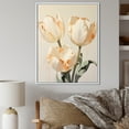 thumbnail image 1 of Designart "Harmonious II" Tulips Floater Framed Canvas Prints, 1 of 5