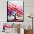thumbnail image 1 of Designart "Harmonious Maple Color Symphony" Tree Maple Floater Framed Wall Art Prints, 1 of 5