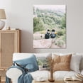 thumbnail image 1 of Designart "Harmonious Mountain Trails V" Hiking Metal Art Print, 1 of 1