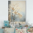 thumbnail image 1 of Designart "Harmonious Neutral Oak I" Tree Oak Floater Framed Wall Decor, 1 of 5