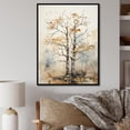 thumbnail image 1 of Designart "Harmonious Neutral Oak II" Tree Oak Floater Framed Canvas Art Print, 1 of 5