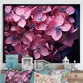 thumbnail image 1 of Designart "Harmonious Pink Lilacs In A Photo III" Lilacs Floater Framed Canvas Wall Art, 1 of 5