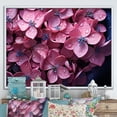 thumbnail image 1 of Designart "Harmonious Pink Lilacs In A Photo III" Lilacs Floater Framed Canvas Wall Art, 1 of 5