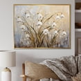 thumbnail image 1 of Designart "Harmonious Snowdrop Simplicity I" Snowdrops Floater Framed Wall Art Prints, 1 of 5