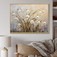 thumbnail image 1 of Designart "Harmonious Snowdrop Simplicity I" Snowdrops Floater Framed Wall Art Prints, 1 of 5