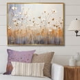thumbnail image 1 of Designart "Harmonious Snowdrop Simplicity II" Snowdrops Floater Framed Wall Art Living Room, 1 of 5