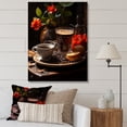 thumbnail image 1 of Designart "Harmony In The Aroma Of Cuban Coffee I" Cuba Canvas Prints, 1 of 7