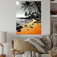 thumbnail image 1 of Designart "Haven in Tropical Hawaii II" Nautical & Beach Metal Wall Art, 1 of 1
