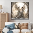 thumbnail image 1 of Designart "Heavenly Christian Annunciation Artwork" Christianity Floater Framed Wall Decor, 1 of 5