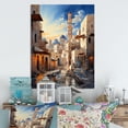 thumbnail image 1 of Designart "Heights Islam Minaret painting" Religion & Spirituality Metal Wall Art, 1 of 1