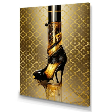 Designart High Fashion High Heel I Canvas Wall Art