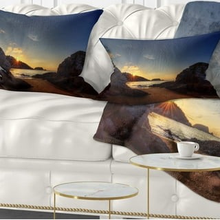 Mountain Range Lumbar Pillow - Western Pillow