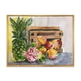 thumbnail image 1 of Designart 'Historic Fruits V' Farmhouse Framed Canvas Wall Art Print, 1 of 5