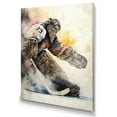 thumbnail image 1 of Designart Hockey Goalie During Game VII Canvas Wall Art, 1 of 5