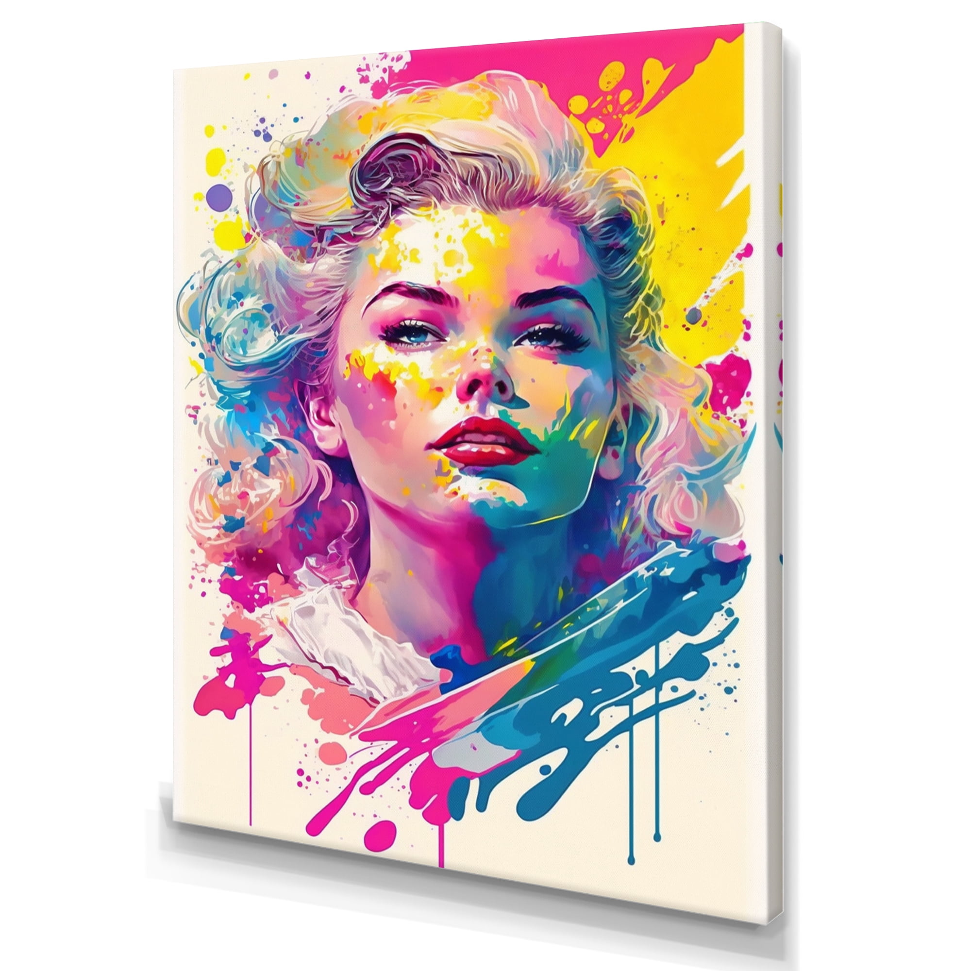 Designart Hollywood Bombsell III Canvas Wall Art