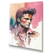 Designart Hollywood Musician I Canvas Wall Art