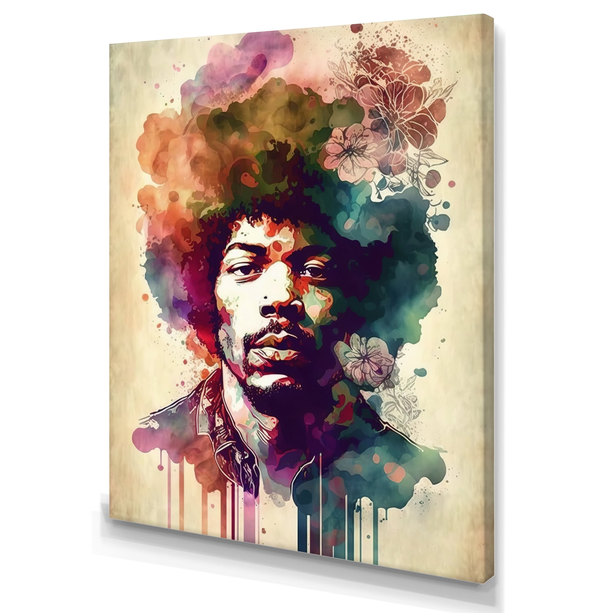 Designart Hollywood Musician III Canvas Wall Art