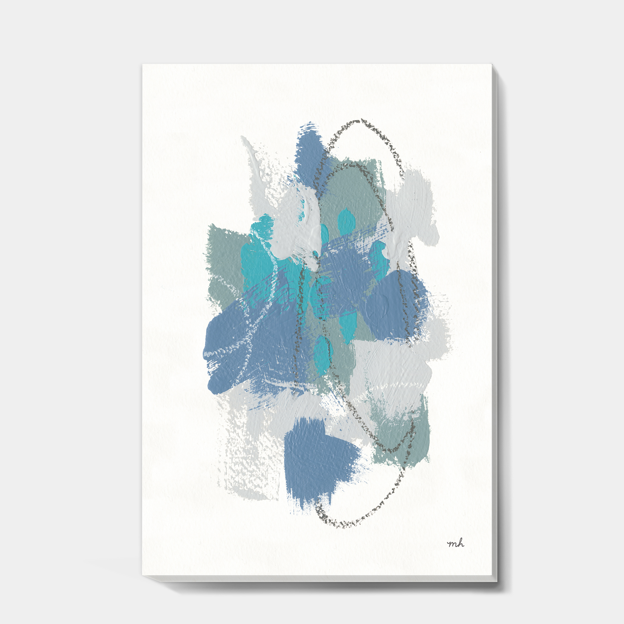 Designart 'Hopeful III' Modern Farmhouse Canvas Art